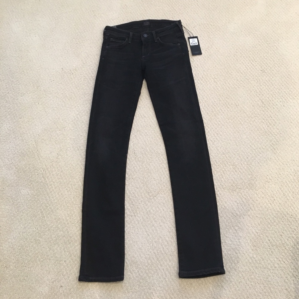 CITIZENS OF HUMANITY Racer in black